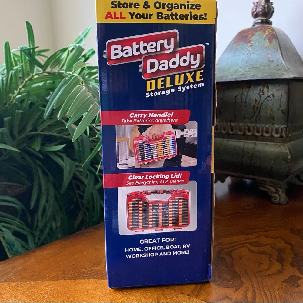 Battery Daddy Battery Organizer and Storage Case